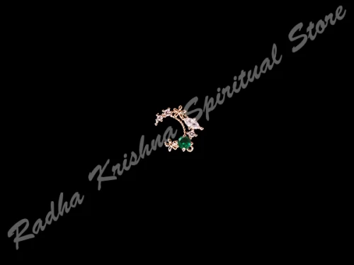 Jade Winzige Blütchen Göttin Nath Nose Pin