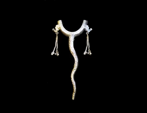 Silver Big Trendy Lakuti