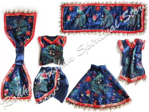 Peacock Orchards Large Radha Krishna Dress