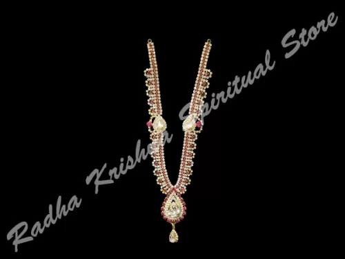 Ambi Paisley Metal Sringaar Necklace