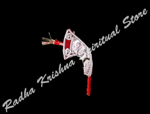 Silver Sparkle Jari Naag Phani Katra